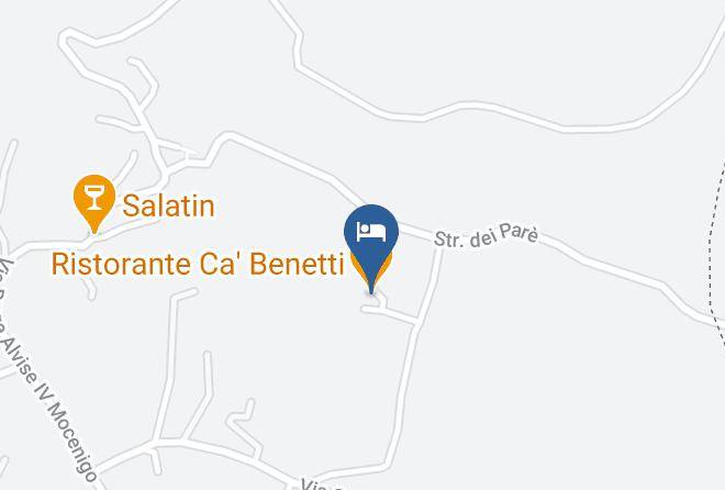 Treviso - Ristorante Ca' Benetti Maps