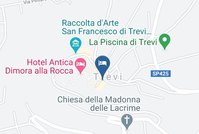Perugia - Ristorante Camere La Vecchia Posta Maps