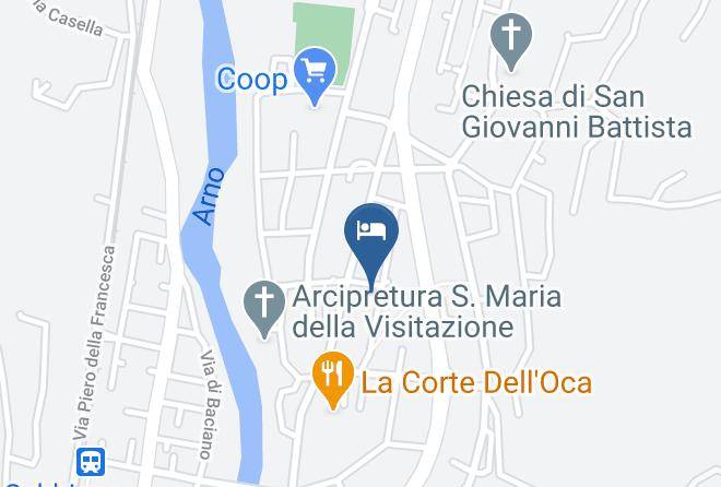 Arezzo - Ristorante Chenno Maps