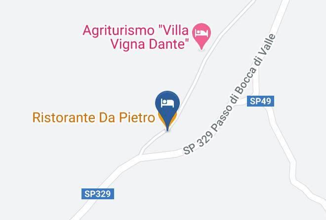 Pisa - Ristorante Da Pietro Maps