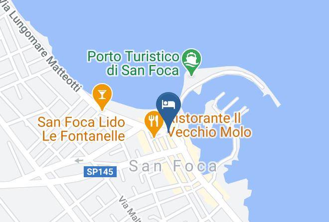 Lecce - Ristorante Da Romano San Foca Maps