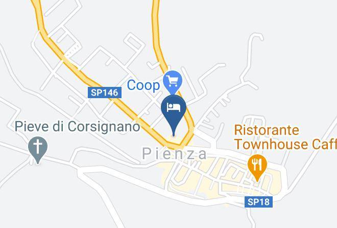 Siena - Ristorante Dal Falco Maps