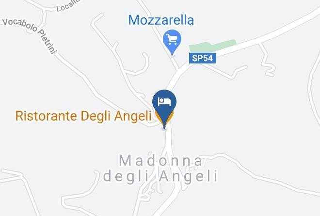 Rieti - Ristorante Degli Angeli Maps
