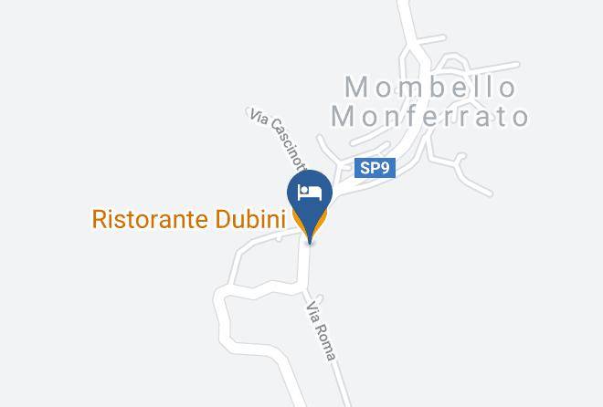 Alessandria - Ristorante Dubini Maps