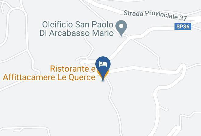 Agrigento - Ristorante E Affittacamere Le Querce Maps