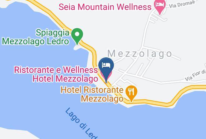 Trento - Ristorante E Wellness Hotel Mezzolago Maps