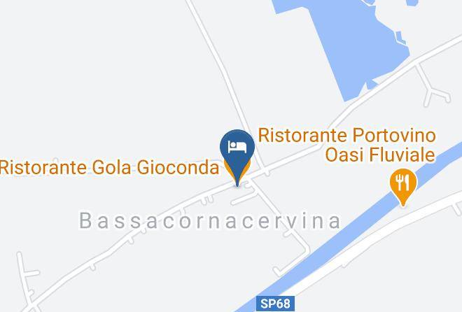 Ferrara - Ristorante Gola Gioconda Maps