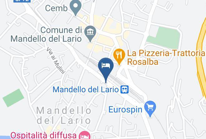 Lecco - Ristorante Grigna Maps