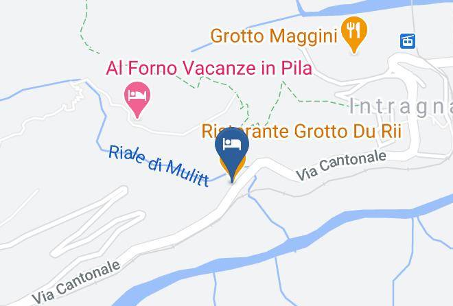 Locarno - Ristorante Grotto Du Rii Maps