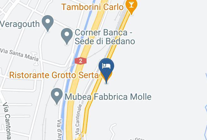 Lugano - Ristorante Grotto Serta Maps
