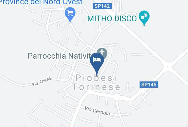 Turin - Ristorante Hotel Celestino Maps
