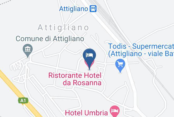 Terni - Ristorante Hotel Da Rosanna Maps