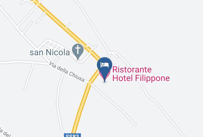 L Aquila - Ristorante Hotel Filippone Maps