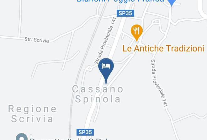 Alessandria - Ristorante Hotel Il Giardino Maps