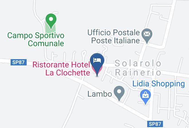 Cremona - Ristorante Hotel La Clochette Maps