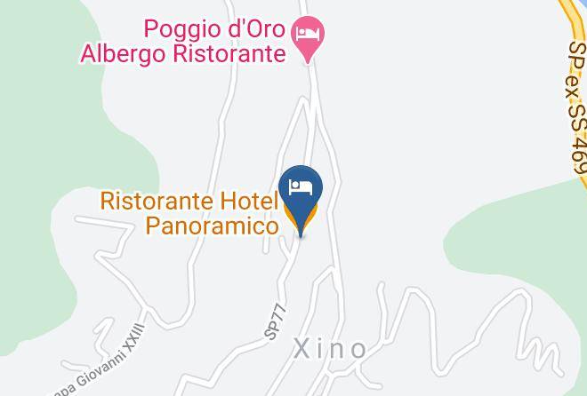 Bergamo - Ristorante Hotel Panoramico Maps