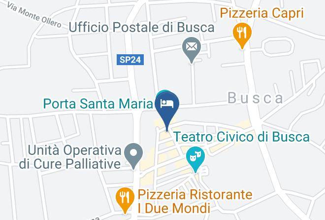 Cuneo - Ristorante Hotel Porta Santa Maria Maps
