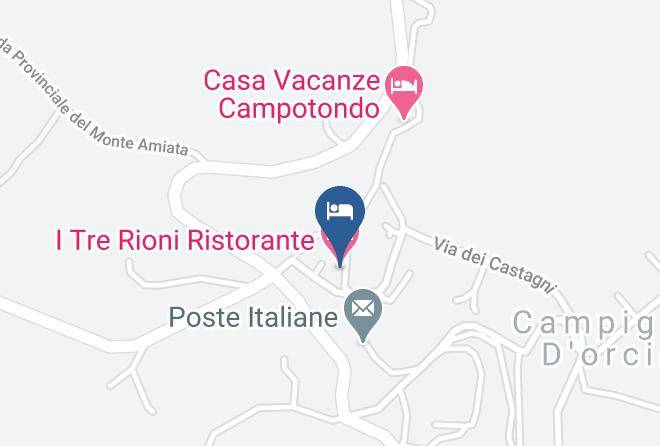 Siena - I Tre Rioni Ristorante Maps