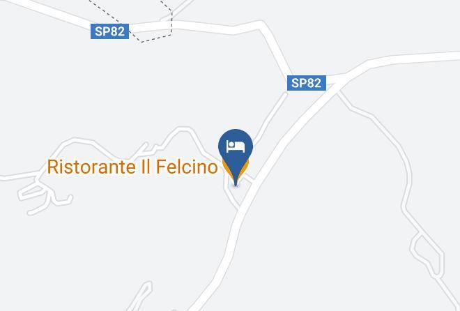 Ristorante Il Felcino Map
