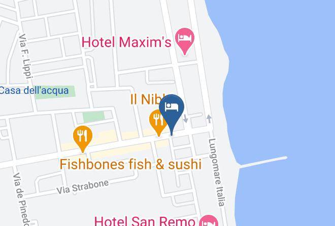Teramo - Ristorante Il Gabbiano Maps