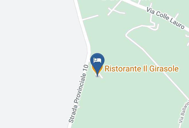 Ancona - Ristorante Il Girasole Maps