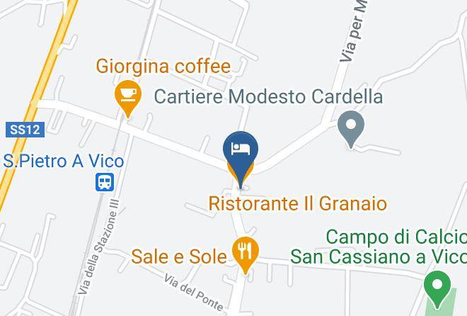 Lucca - Ristorante Il Granaio Maps