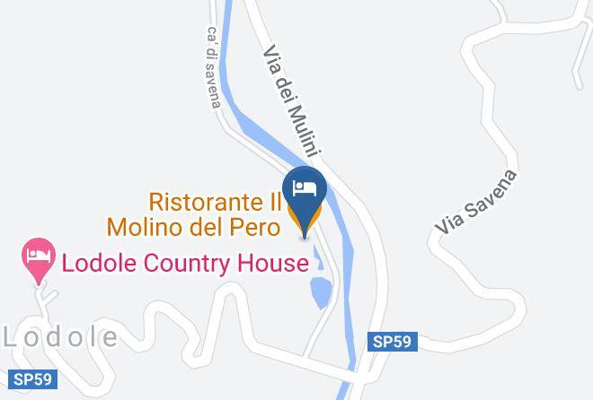Bologna - Ristorante Il Molino Del Pero Maps
