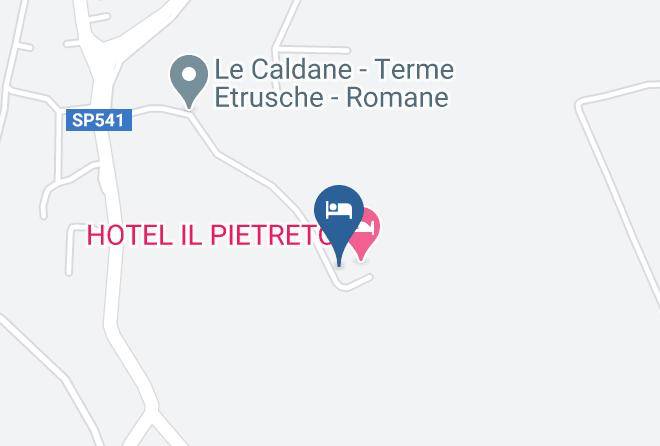 Siena - Ristorante Il Pietreto Maps