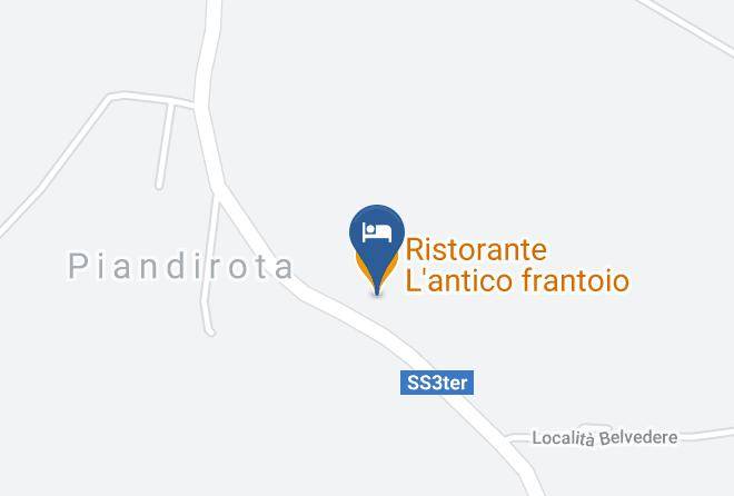 Terni - Ristorante L'antico Frantoio Maps