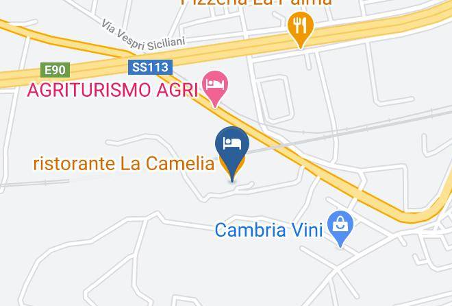 Messina - Ristorante La Camelia Maps