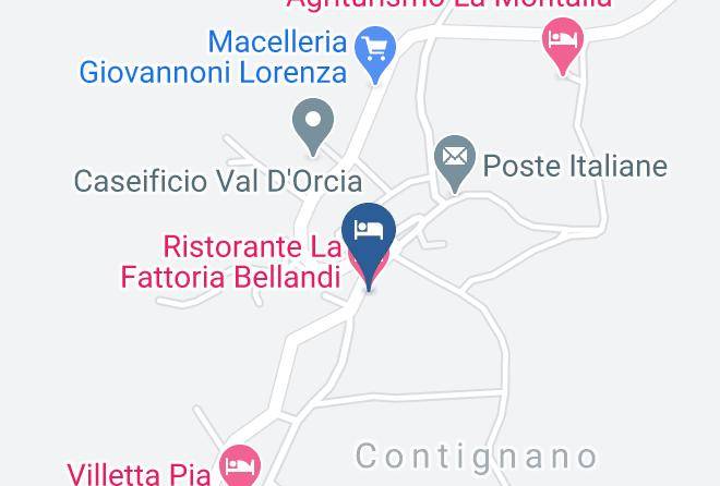 Siena - Ristorante La Fattoria Bellandi Maps