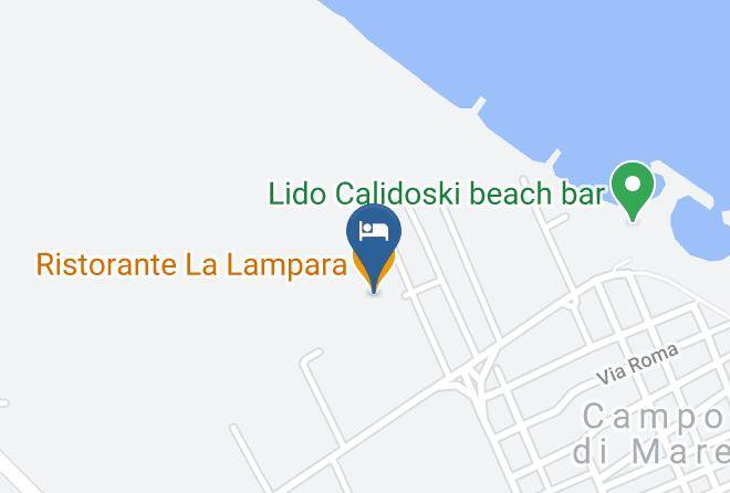 Brindisi - Ristorante La Lampara Maps