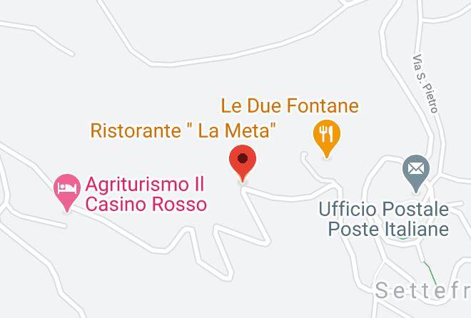 Frosinone - Ristorante La Meta Maps