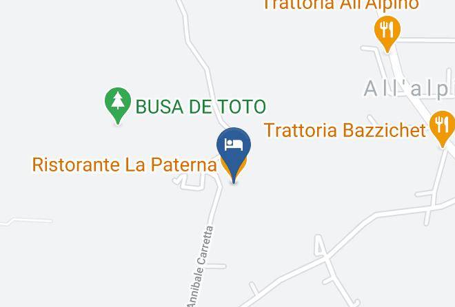 Treviso - Ristorante La Paterna Maps