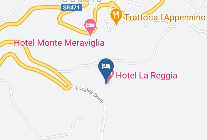 Perugia - Ristorante La Reggia Cascia Maps