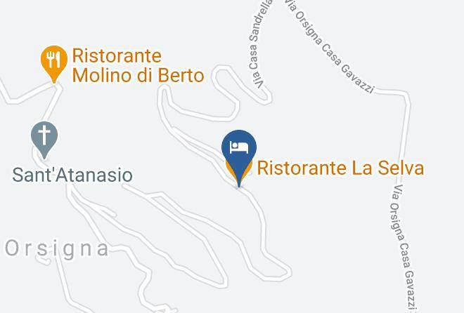 Pistoia - Ristorante La Selva Maps