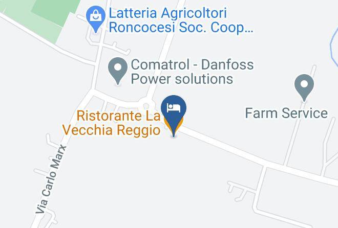 Reggio Emilia - Ristorante La Vecchia Reggio Maps