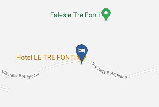 Arezzo - Ristorante Le 3 Fonti Maps