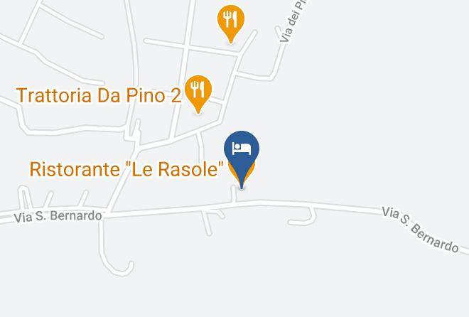 Verona - Ristorante Le Rasole Maps