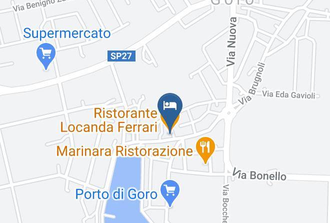 Ferrara - Ristorante Locanda Ferrari Maps