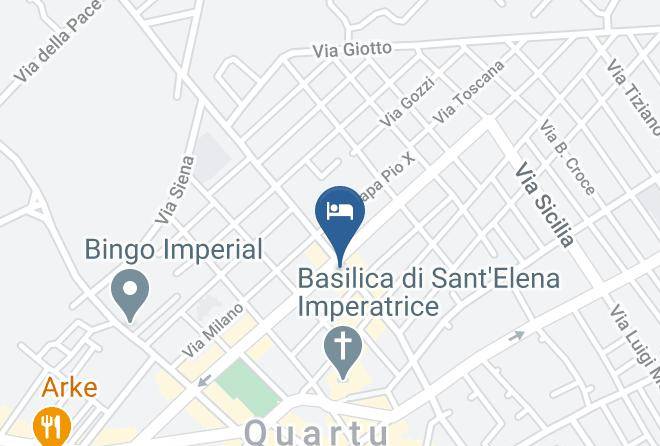 Cagliari - Ristorante Locanda Hibiscus Maps