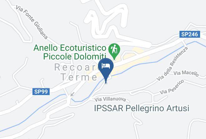 Vicenza - Ristorante Locanda Seggiovia Maps