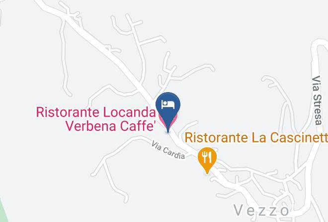 Verbano Cusio Ossola - Ristorante Locanda Verbena Caffe' Maps