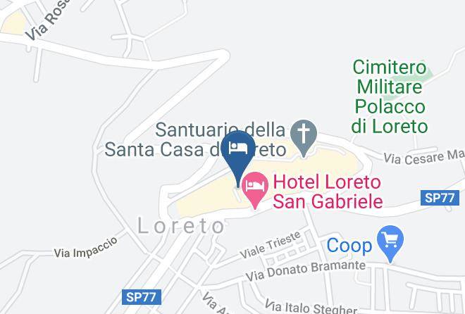 Ancona - Ristorante Loreto Hotel Maps