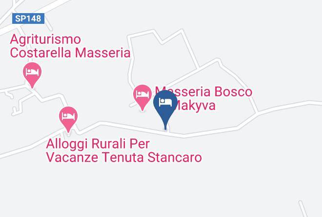 Lecce - Ristorante Masseria Bosco Di Makyva Maps