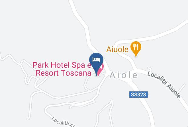 Ristorante Michelangelo Antico Colle Toscano Resort Map