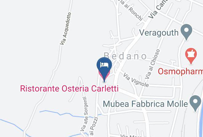 Lugano - Ristorante Osteria Carletti Maps