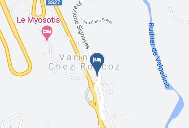 Aosta - Ristorante Papagrand Maps