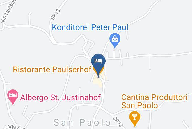Bolzano - Ristorante Paulserhof Maps