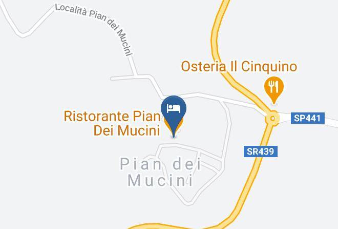 Ristorante Pian Dei Mucini Map
